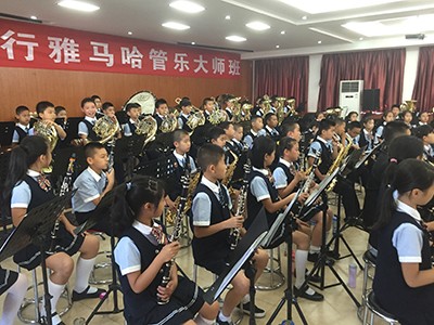 FH至尊西安舒尔琴行管乐团大师班成功举办